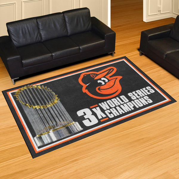 MLB - Baltimore Orioles Dynasty 5x8 Rug