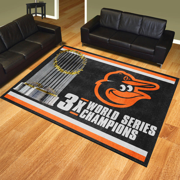 MLB - Baltimore Orioles Dynasty 8x10 Rug