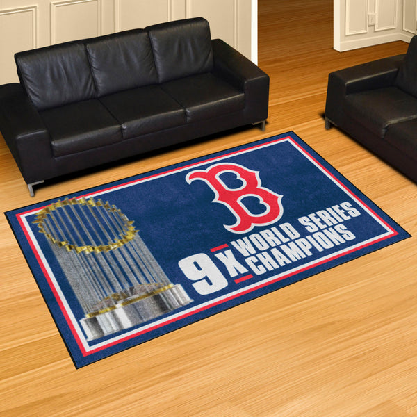 MLB - Boston Red Sox Dynasty 5x8 Rug