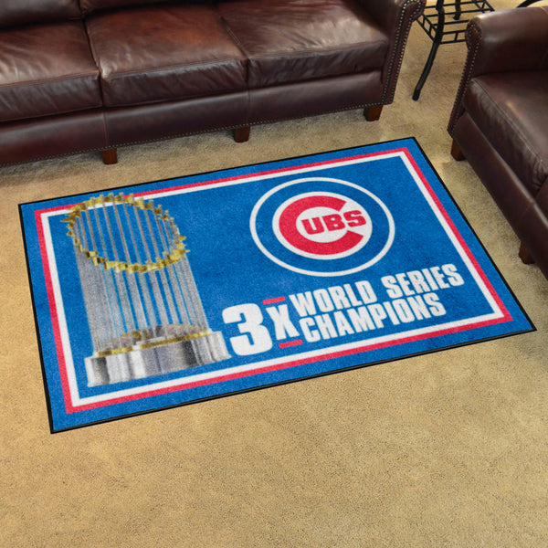 MLB - Chicago Cubs Dynasty 4x6 Rug