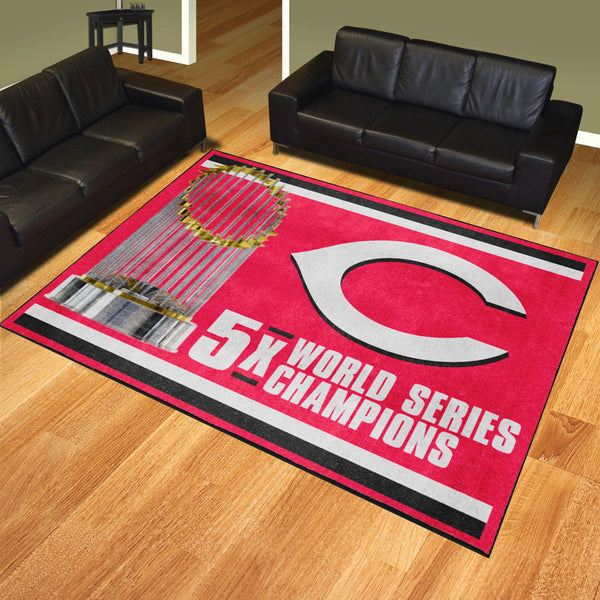 MLB - Cincinnati Reds Dynasty 8x10 Rug