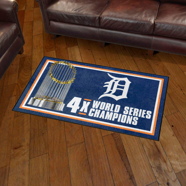 MLB - Detroit Tigers Dynasty 3x5 Rug