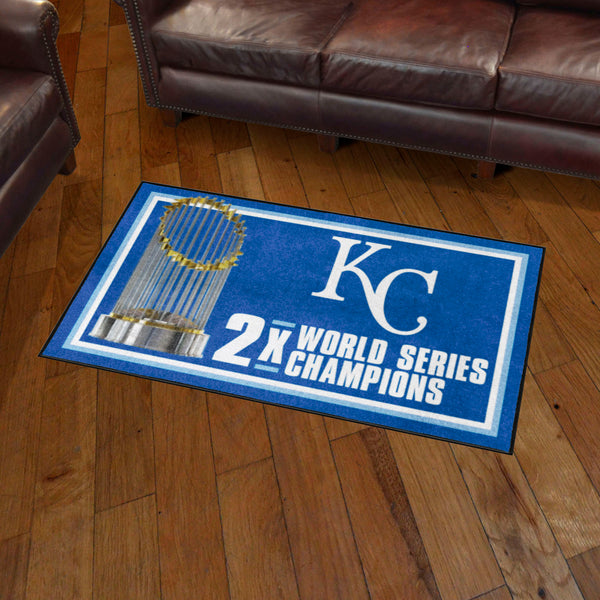 MLB - Kansas City Royals Dynasty 3x5 Rug