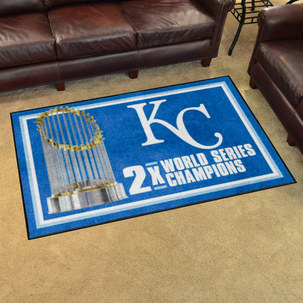 MLB - Kansas City Royals Dynasty 4x6 Rug