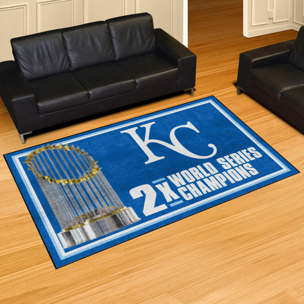 MLB - Kansas City Royals Dynasty 5x8 Rug