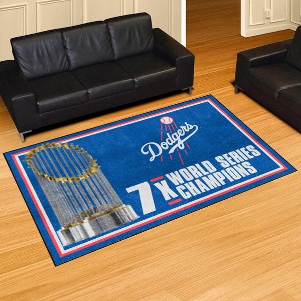 MLB - Los Angeles Dodgers Dynasty 5x8 Rug