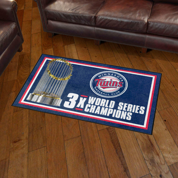 MLB - Minnesota Twins Dynasty 3x5 Rug