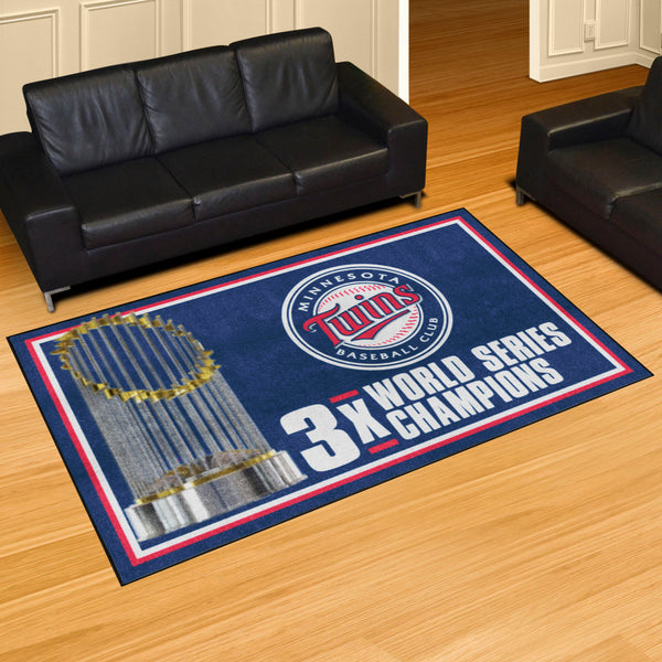 MLB - Minnesota Twins Dynasty 5x8 Rug