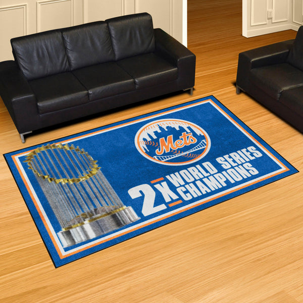 MLB - New York Mets Dynasty 5x8 Rug