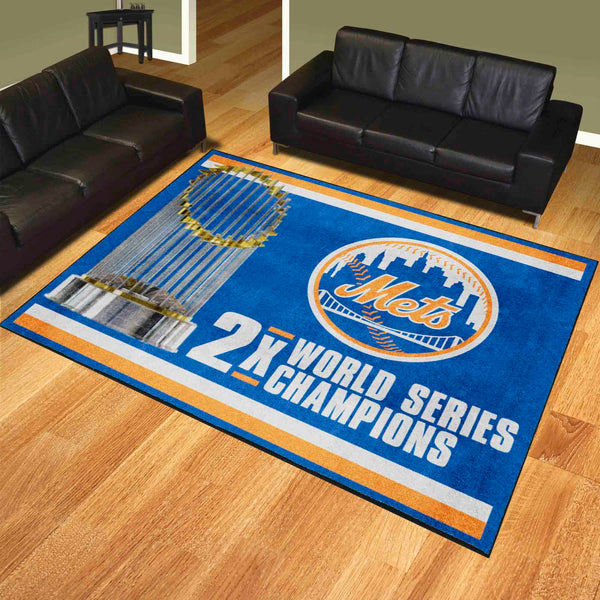 MLB - New York Mets Dynasty 8x10 Rug