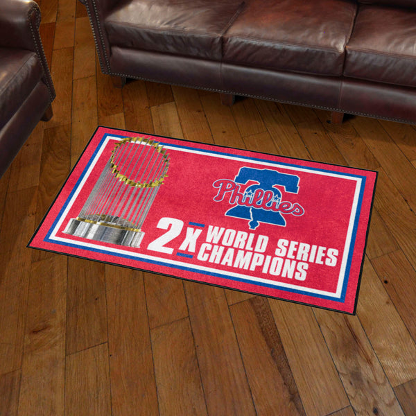 MLB - Philadelphia Phillies Dynasty 3x5 Rug
