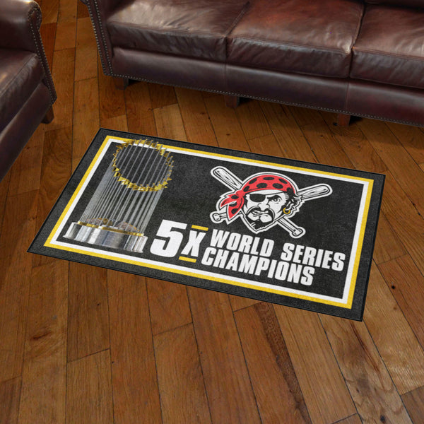 MLB - Pittsburgh Pirates Dynasty 3x5 Rug
