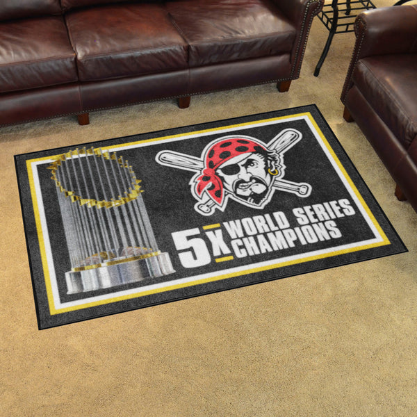 MLB - Pittsburgh Pirates Dynasty 4x6 Rug