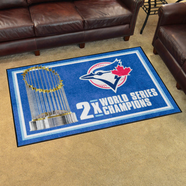 MLB - Toronto Blue Jays Dynasty 4x6 Rug