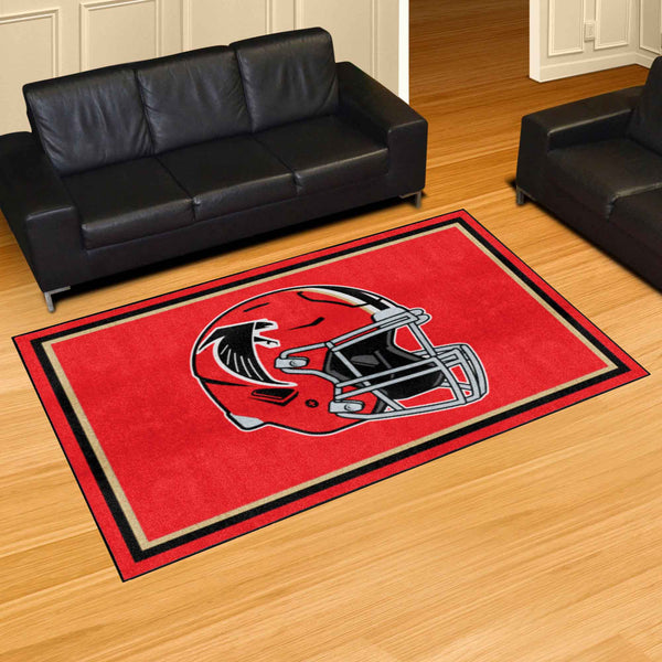 NFLV - Atlanta Falcons 5x8 Rug  - Retro