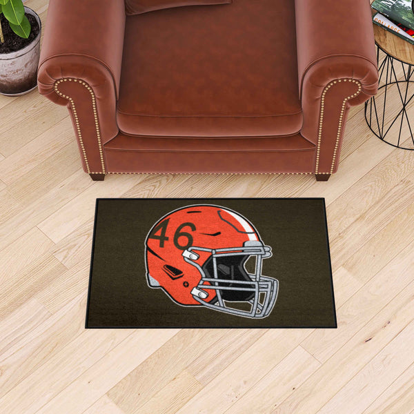 NFLV - Cleveland Browns Starter Mat  - Retro