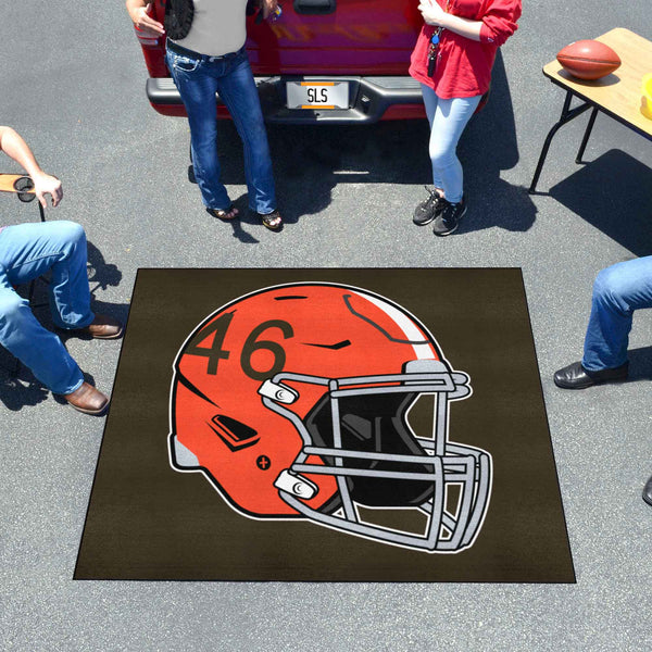 NFLV - Cleveland Browns Tailgater Mat  - Retro