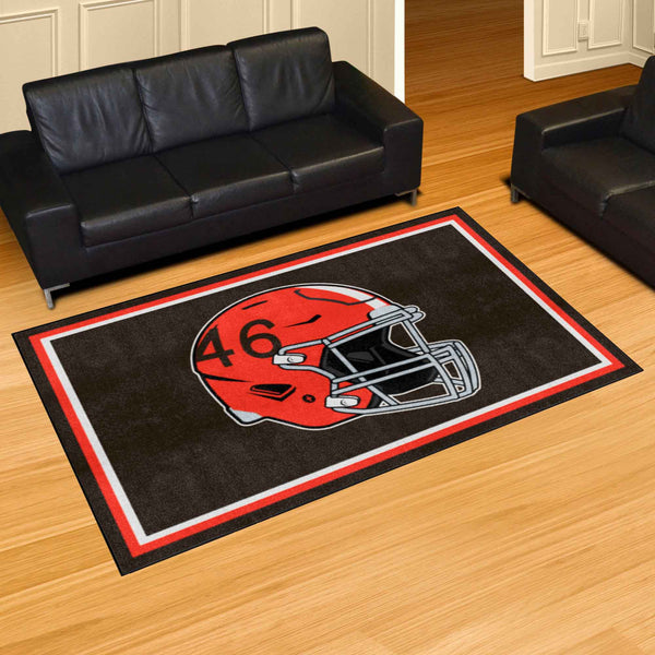 NFLV - Cleveland Browns 5x8 Rug  - Retro