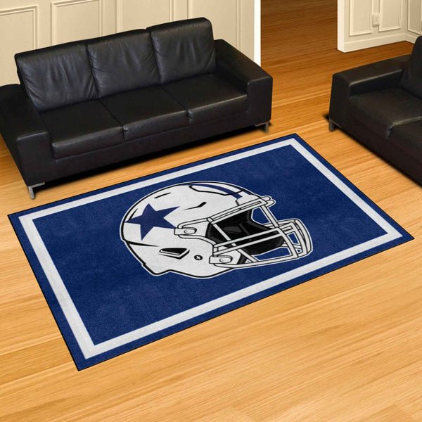 NFLV - Dallas Cowboys 5x8 Rug  - Retro