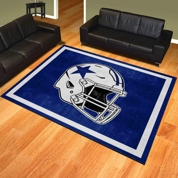 NFLV - Dallas Cowboys 8x10 Rug  - Retro