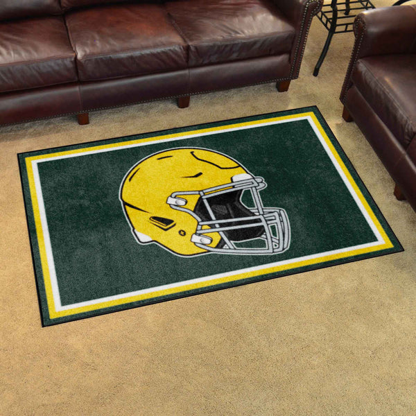 NFLV - Green Bay Packers 4x6 Rug - Retro