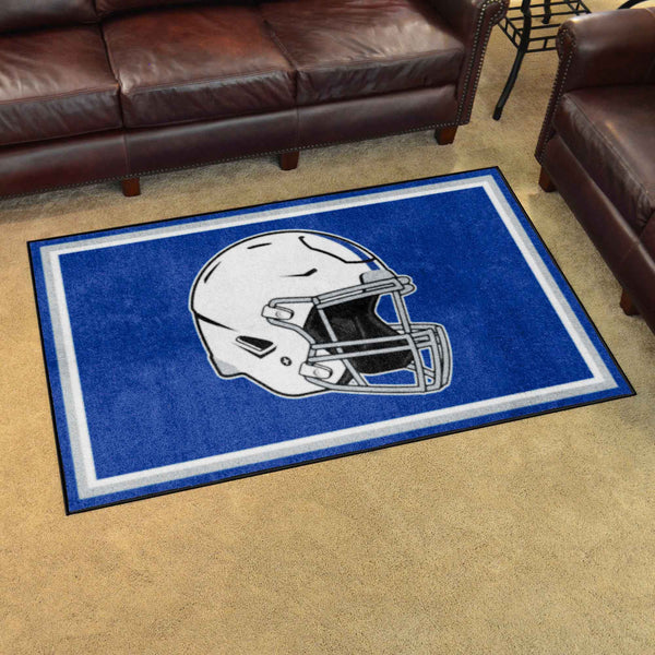 NFLV - Indianapolis Colts 4x6 Rug - Retro