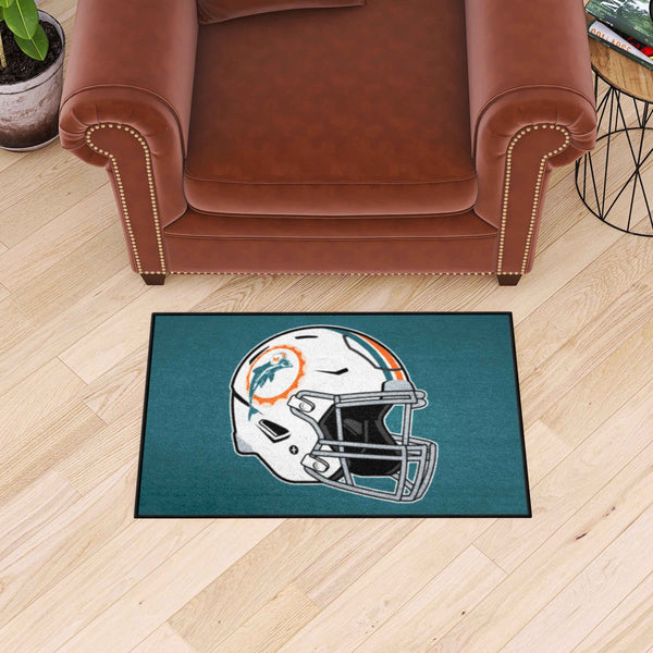 NFLV - Miami Dolphins Starter Mat  - Retro