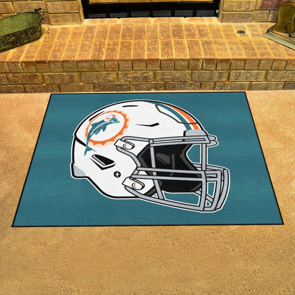 NFLV - Miami Dolphins All-Star Mat  - Retro