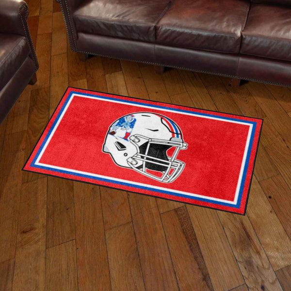 NFLV - New England Patriots 3x5 Rug  - Retro