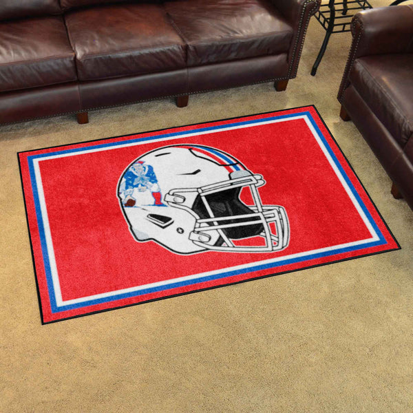 NFLV - New England Patriots 4x6 Rug - Retro