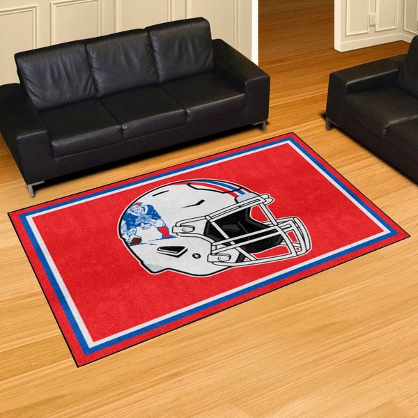 NFLV - New England Patriots 5x8 Rug  - Retro