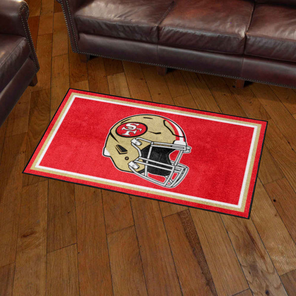 NFLV - San Francisco 49ers 3x5 Rug  - Retro