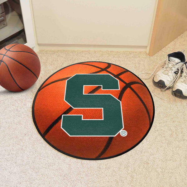 Michigan State University Basketball Mat with S Logo