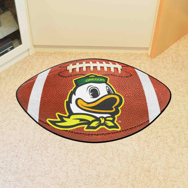 University of Oregon Football Mat with Oregon Ducks Logo