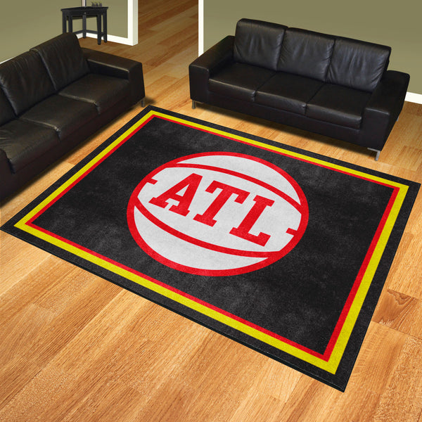 NBA - Atlanta Hawks 8x10 Rug with ATL Logo