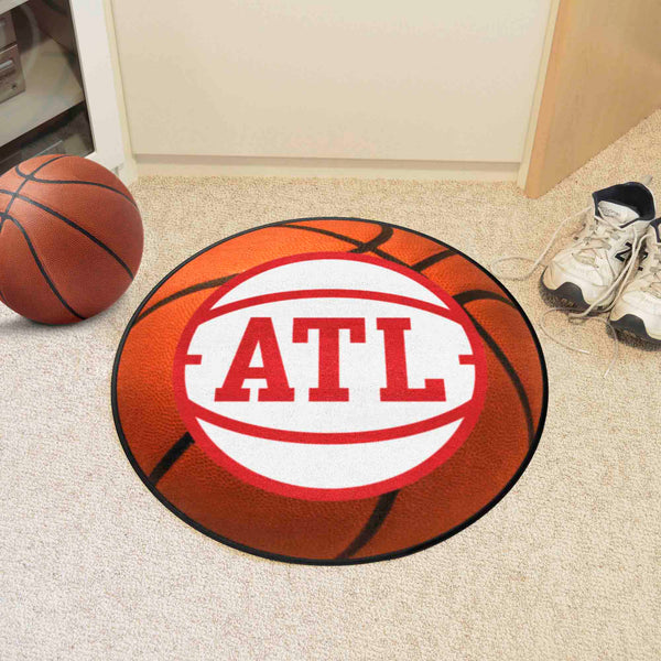 NBA - Atlanta Hawks Basketball Mat with ATL Logo