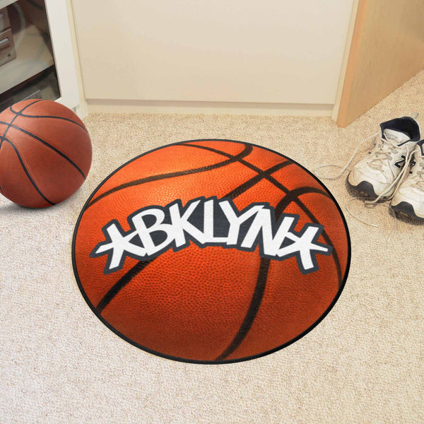 NBA - Brooklyn Nets Basketball Mat with BKLYN Logo