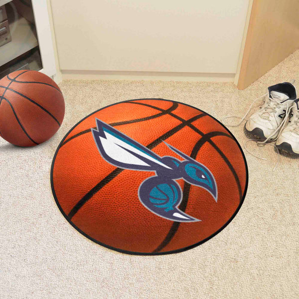 NBA - Charlotte Hornets Basketball Mat with Hornets Symbol Logo