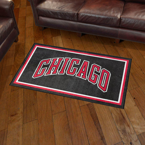 NBA - Chicago Bulls 3x5 Rug with Chicago Logo