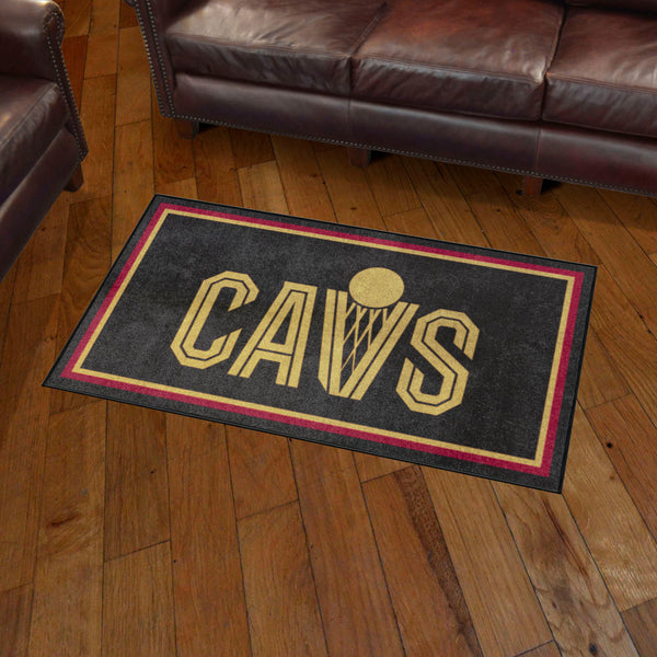 NBA - Cleveland Cavaliers 3x5 Rug with CAVS Logo