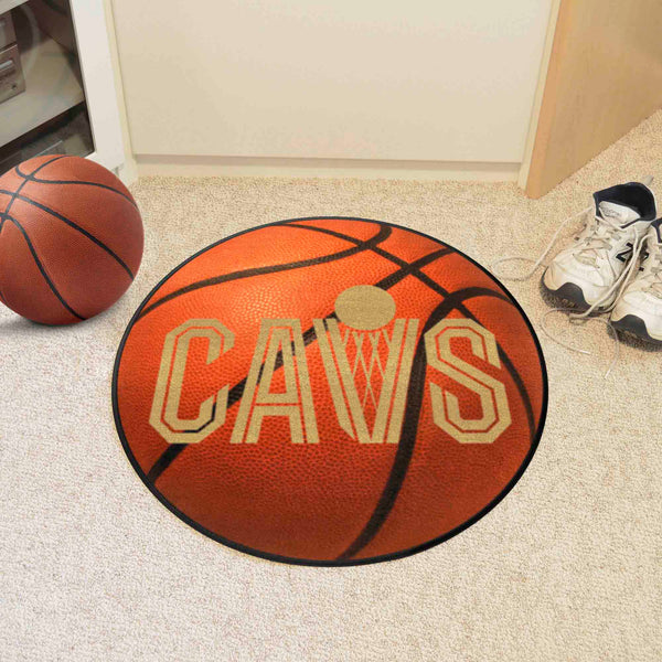 NBA - Cleveland Cavaliers Basketball Mat with CAVS Logo