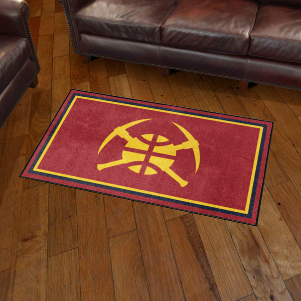 NBA - Denver Nuggets 3x5 Rug with Symbol Logo