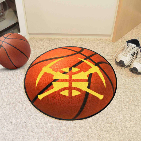 NBA - Denver Nuggets Basketball Mat with Symbol Logo