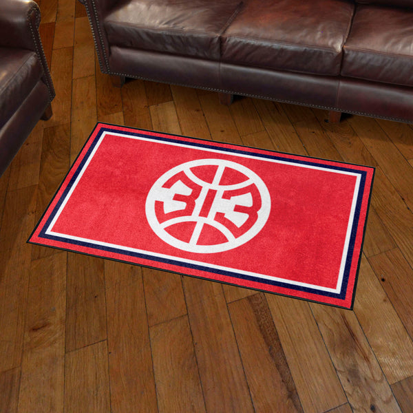 NBA - Detroit Pistons 3x5 Rug with Symbol Logo