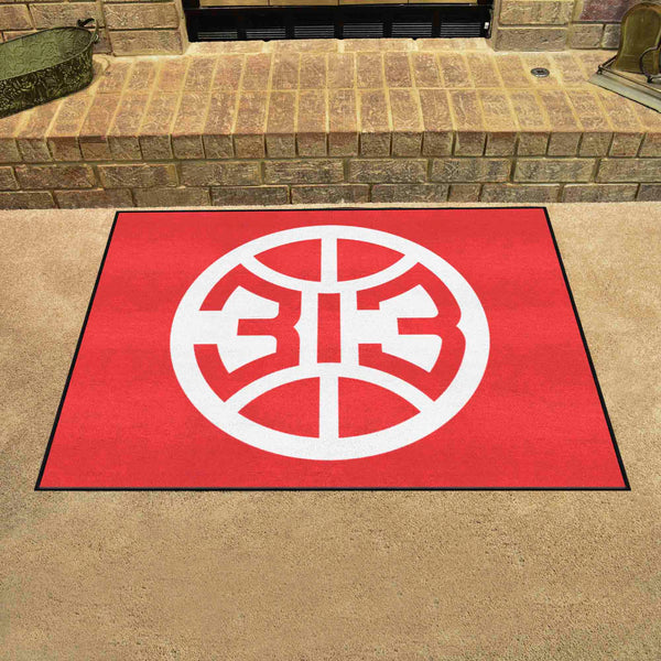 NBA - Detroit Pistons All-Star Mat with Symbol Logo