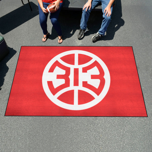 NBA - Detroit Pistons Ulti-Mat with Symbol Logo