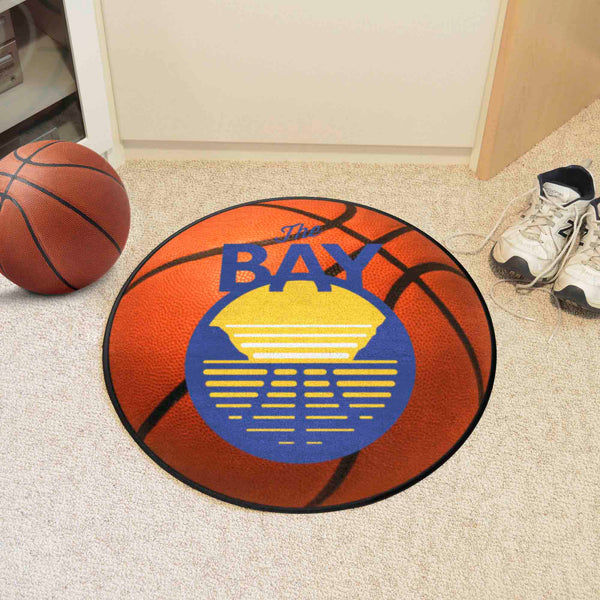 NBA - Golden State Warriors Basketball Mat with The BAY Symbol Logo