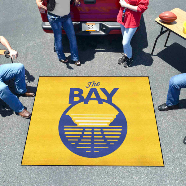 NBA - Golden State Warriors Tailgater Mat with The BAY Symbol Logo