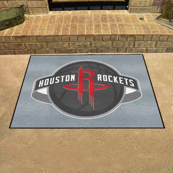NBA - Houston Rockets All-Star Mat with HR Symbol Logo