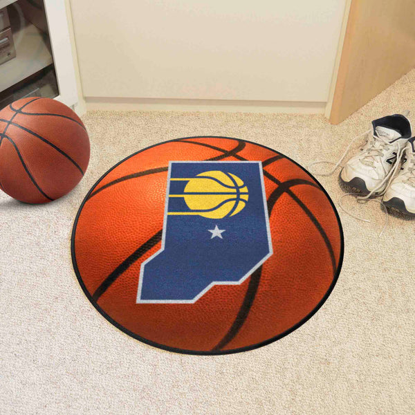 NBA - Indiana Pacers Basketball Mat with Symbol Logo